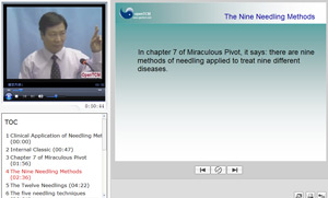 Screenshot of Neijing Acupuncture